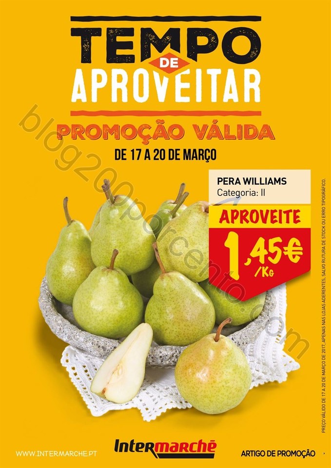 Antevisão Folheto INTERMARCHÉ FIm de semana prom