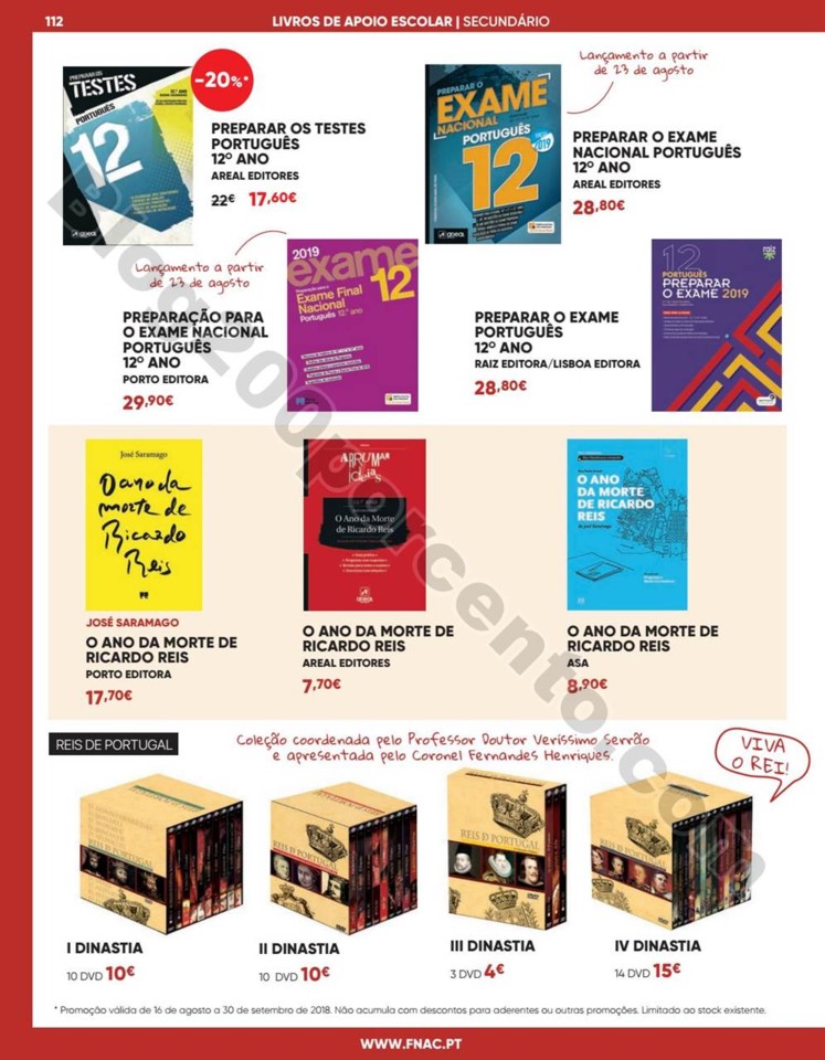 Antevisão Folheto FNAC Regresso às aulas promoç