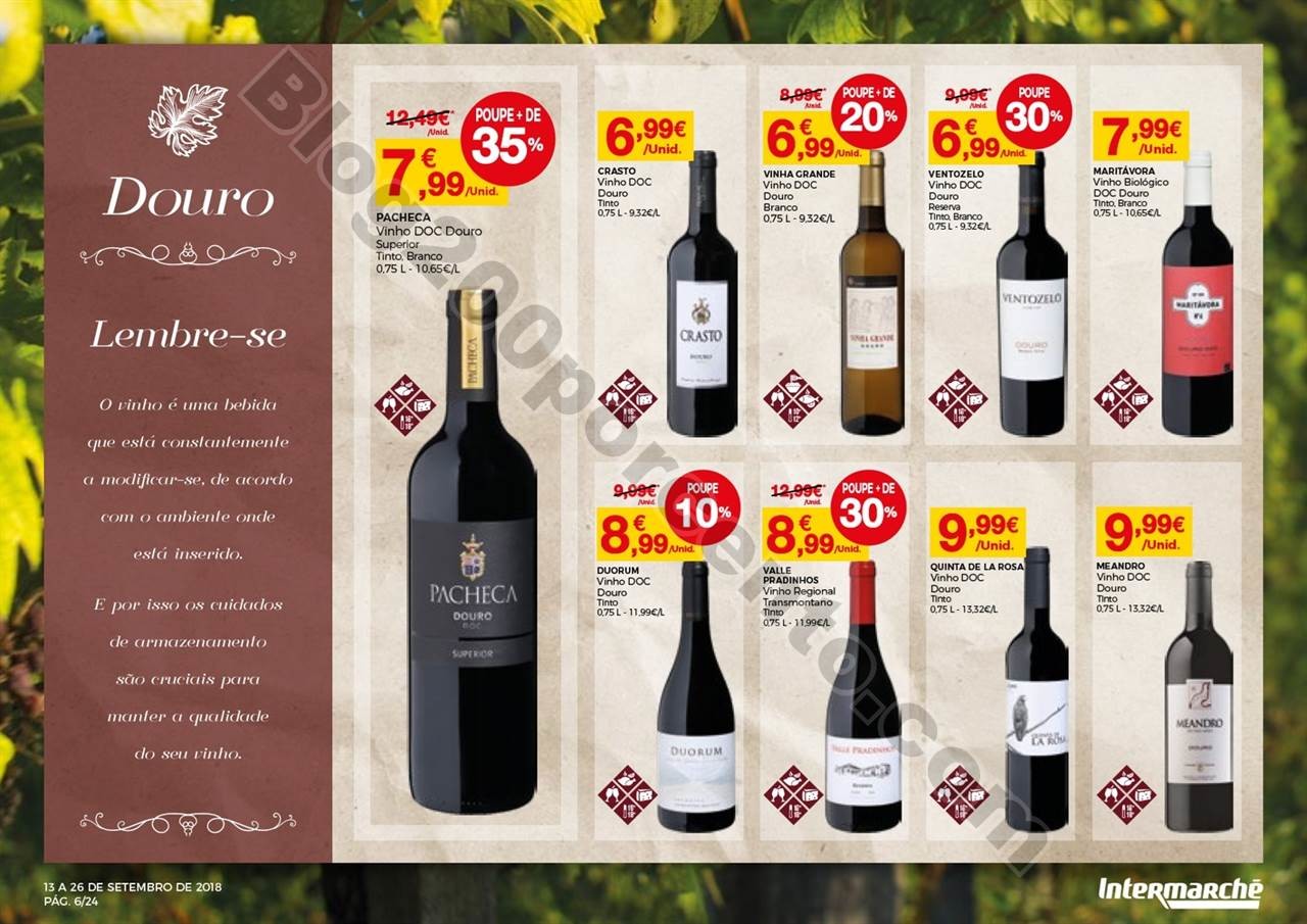 Antevisão Folheto INTERMARCHÉ Feira de vinhos pr