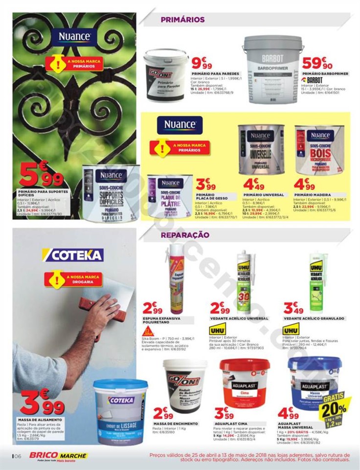 Antevisão Folheto BRICOMARCHÉ Promoções de 25 
