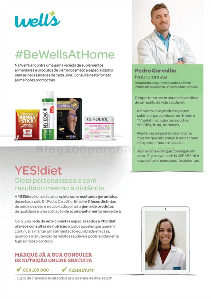 Antevisão Folheto WELLS Promoções de 14 abril a