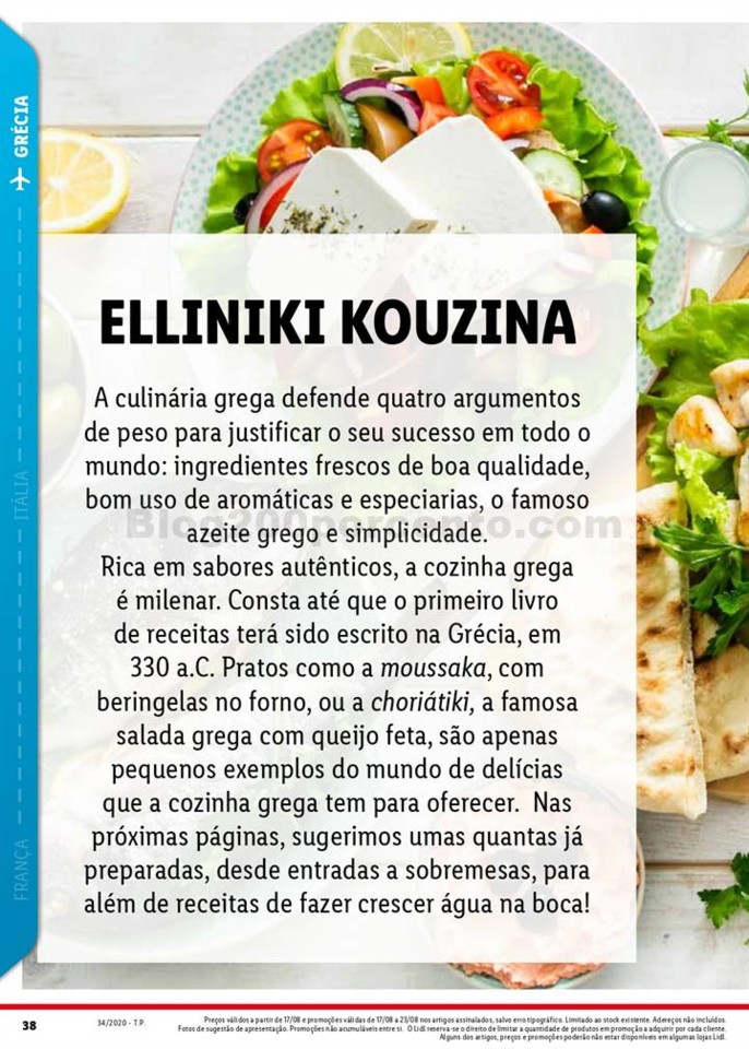 Viagem de Sabores LIDL Promoções a partir de 17 