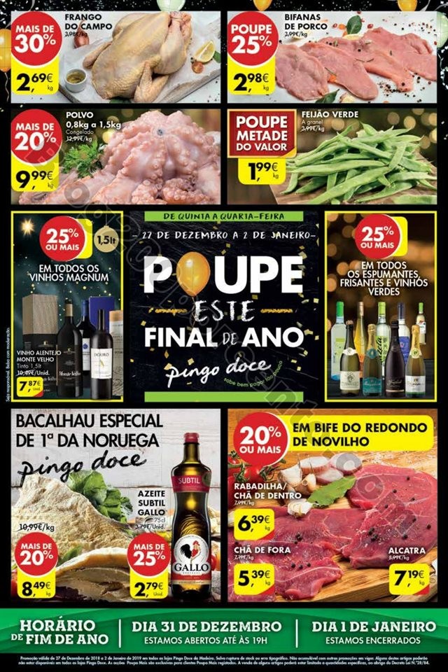 Antevisão Folheto PINGO DOCE Madeira Promoções 