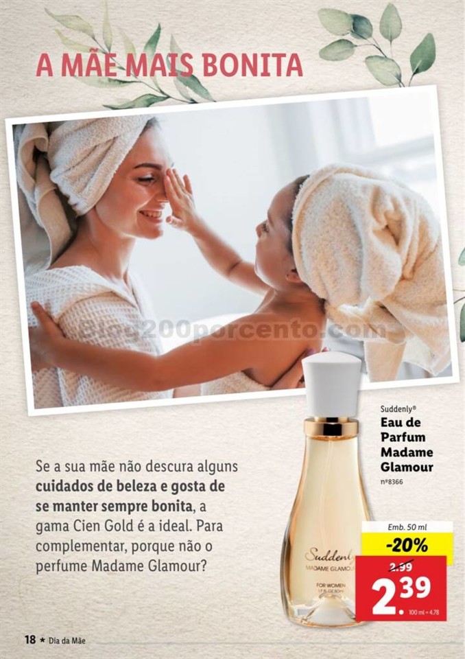 Antevisão Folheto LIDL Especial Dia da Mãe Promo