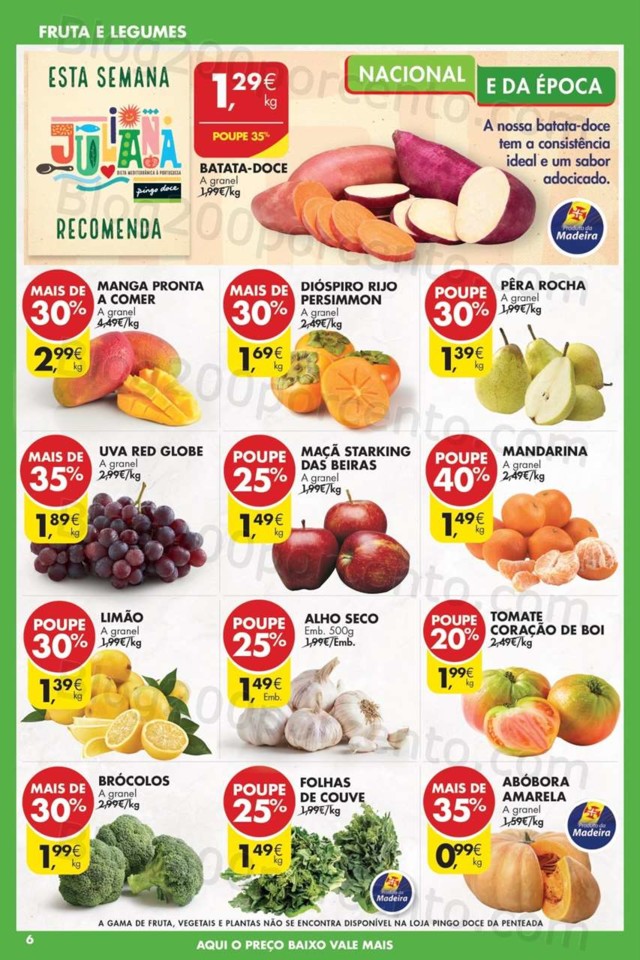 Folheto PINGO DOCE Madeira Promoções de 16 a 22 