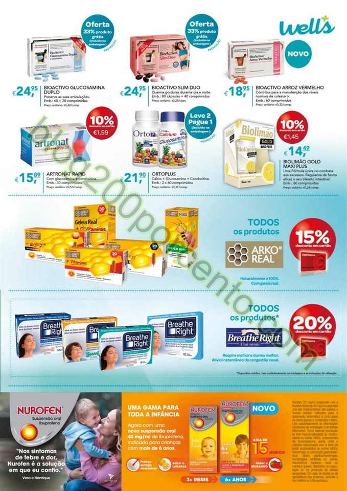 Antevisão Folheto WELLS promoções de 26 janeiro