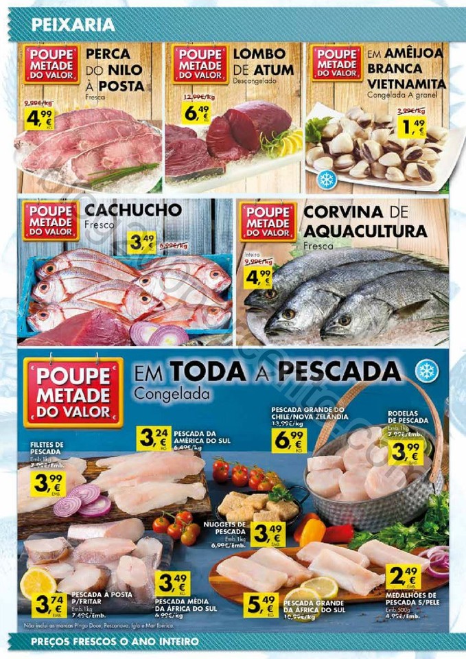 Antevisão Folheto PINGO DOCE Frescos promoções 