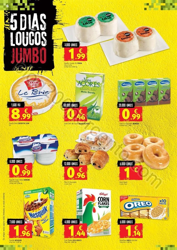 Antevisão Folheto JUMBO 5 dias loucos promoções