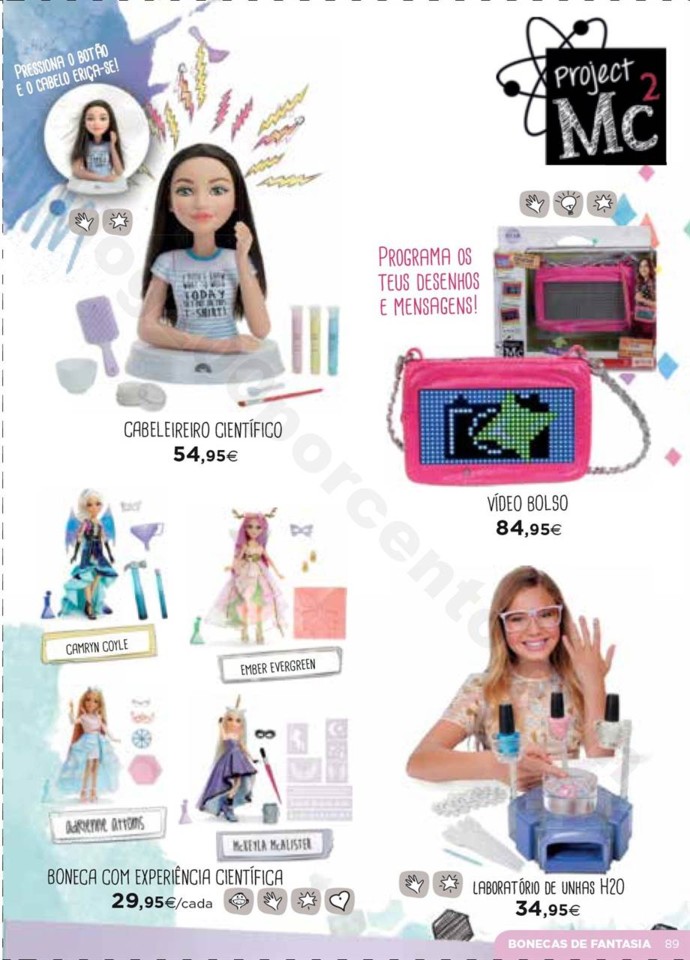 Antevisão Folheto Brinquedos Natal El Corte Ingl