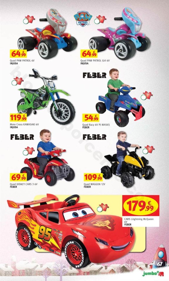 Antevisão Folheto JUMBO Brinquedos Natal promoç