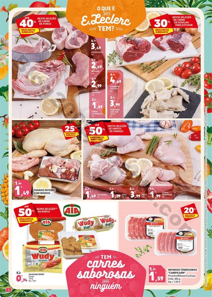 Antevisão Folheto E-LECLERC Promoções de 13 a 1