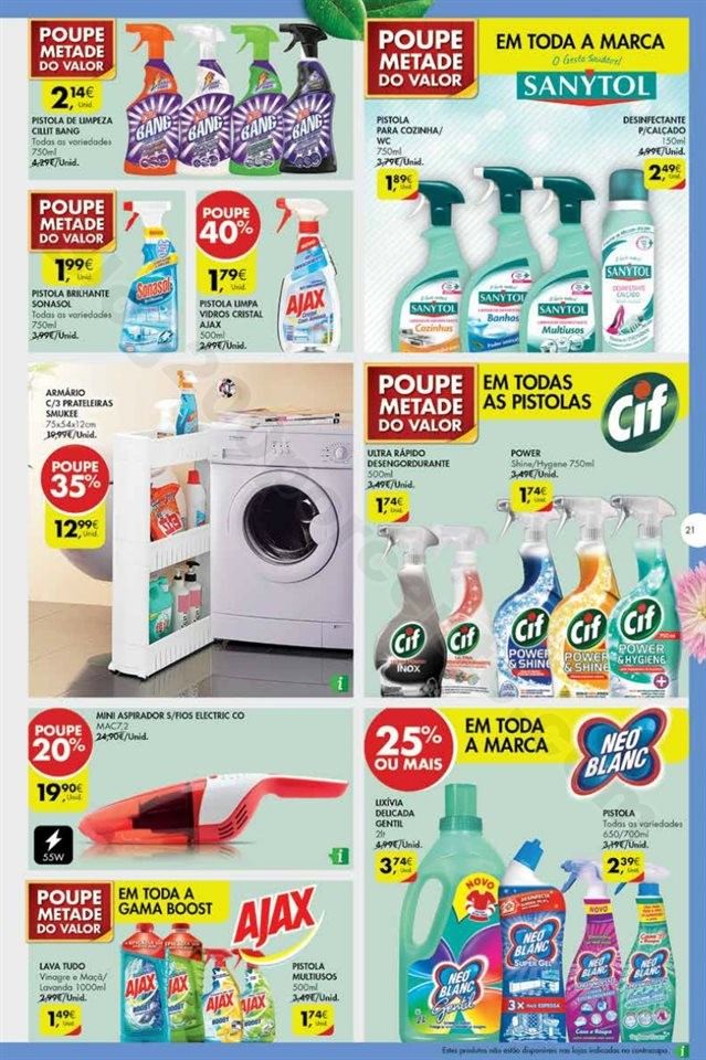 Antevisão Folheto PINGO DOCE Limpeza e Higiene Pr