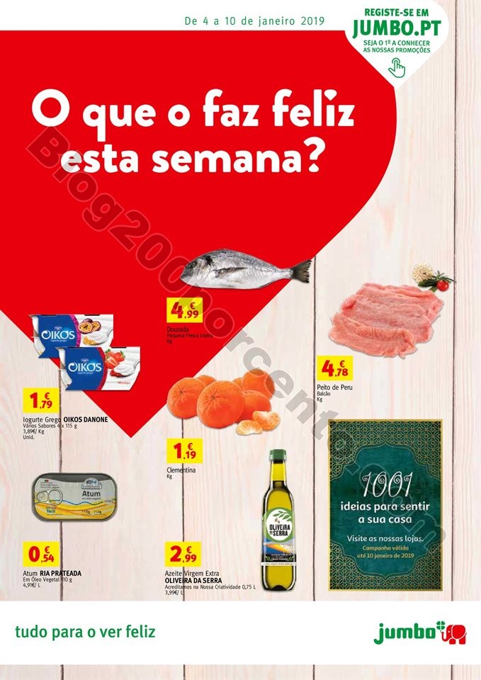Antevisão Folheto JUMBO Promoções de 4 a 10 jan