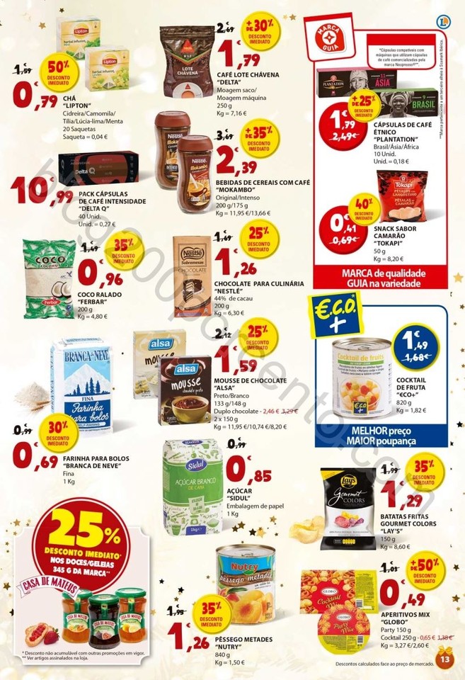 Antevisão Folheto E-LECLERC Promoções de 13 a 1
