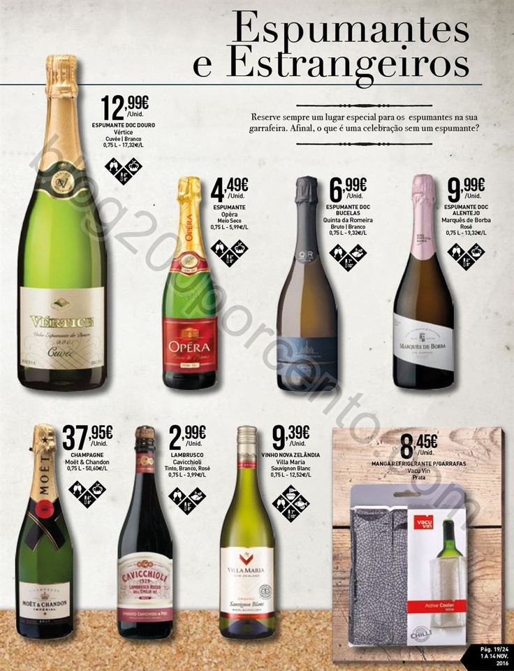 Antevisão Folheto INTERMARCHÉ Vinhos promoções