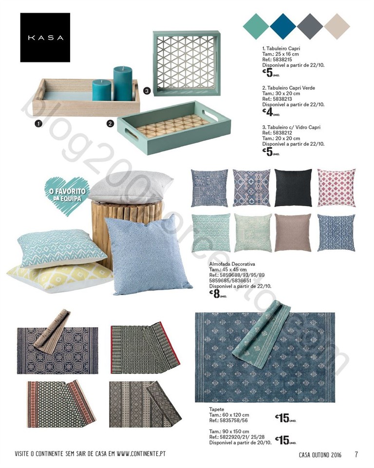 Antevisão folheto CONTINENTE Casa Outono de 18 a 