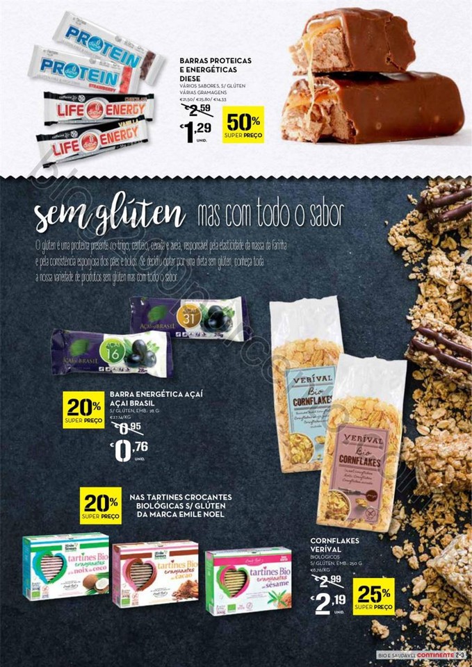 Antevisão Folheto CONTINENTE Bio &amp; Saudável de 7