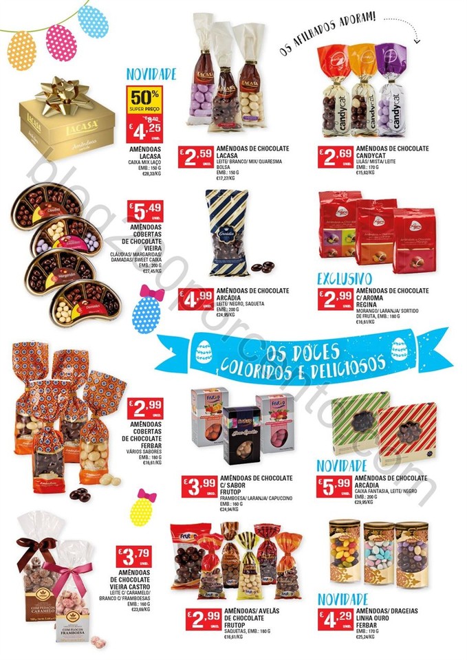 Antevisão Folheto CONTINENTE Páscoa Promoções 
