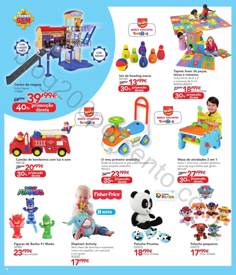 Antevisão Folheto TOYSRUS Promoções de 30 març