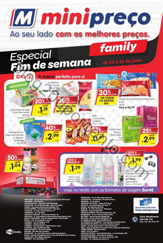 Antevisão Folheto MINIPREÇO Family Promoções d