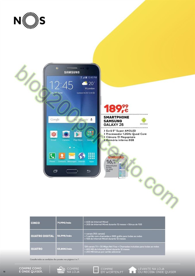 Novo Folheto WORTEN Mobile promoções até 31 mar