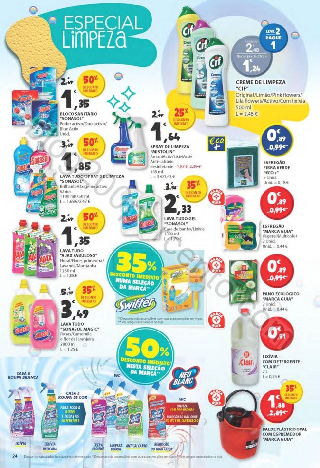 Antevisão Folheto E-LECLERC Promoções de 30 ago