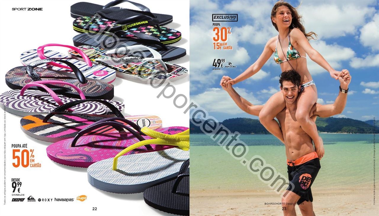 Antevisão Folheto SPORT ZONE Moda Verão de 25 ma