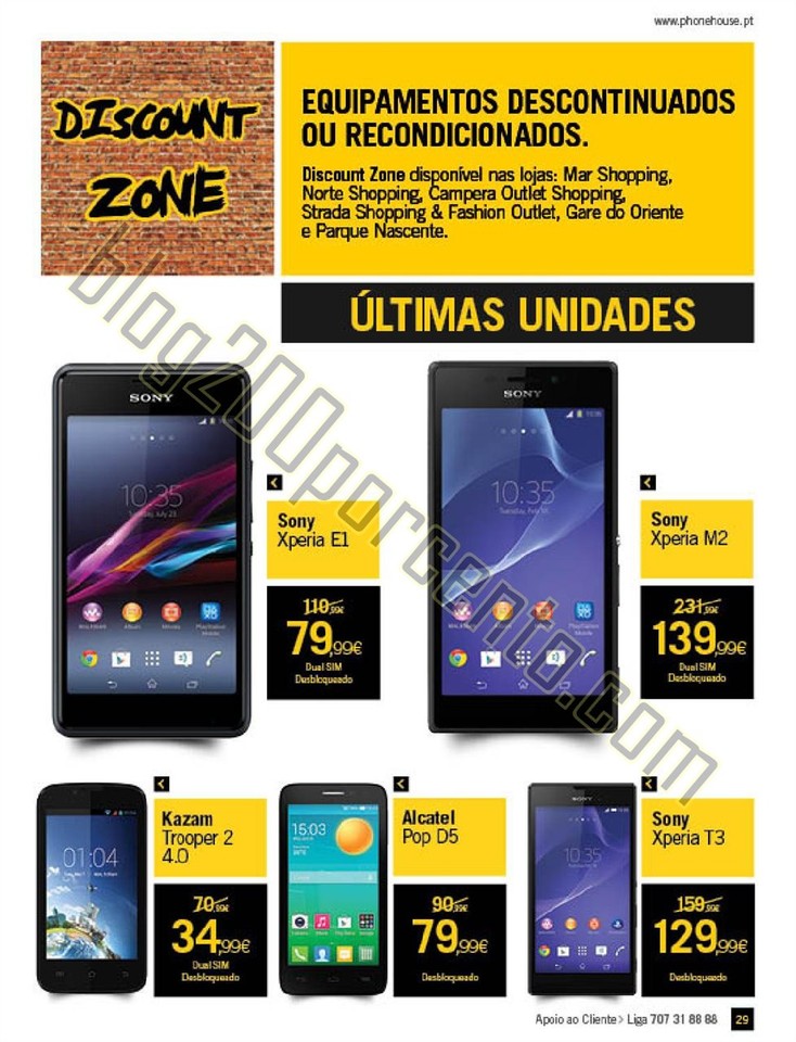 Novo Folheto PHONE HOUSE Natal promoções de 30 n