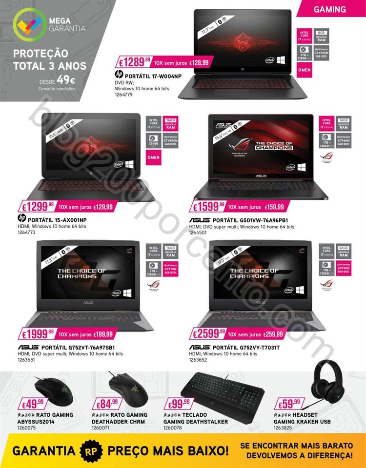 Novo Folheto RADIO POPULAR Regresso às aulas de 2