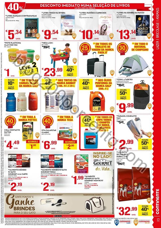 Antevisão Folheto CONTINENTE Promoções de 5 a 1