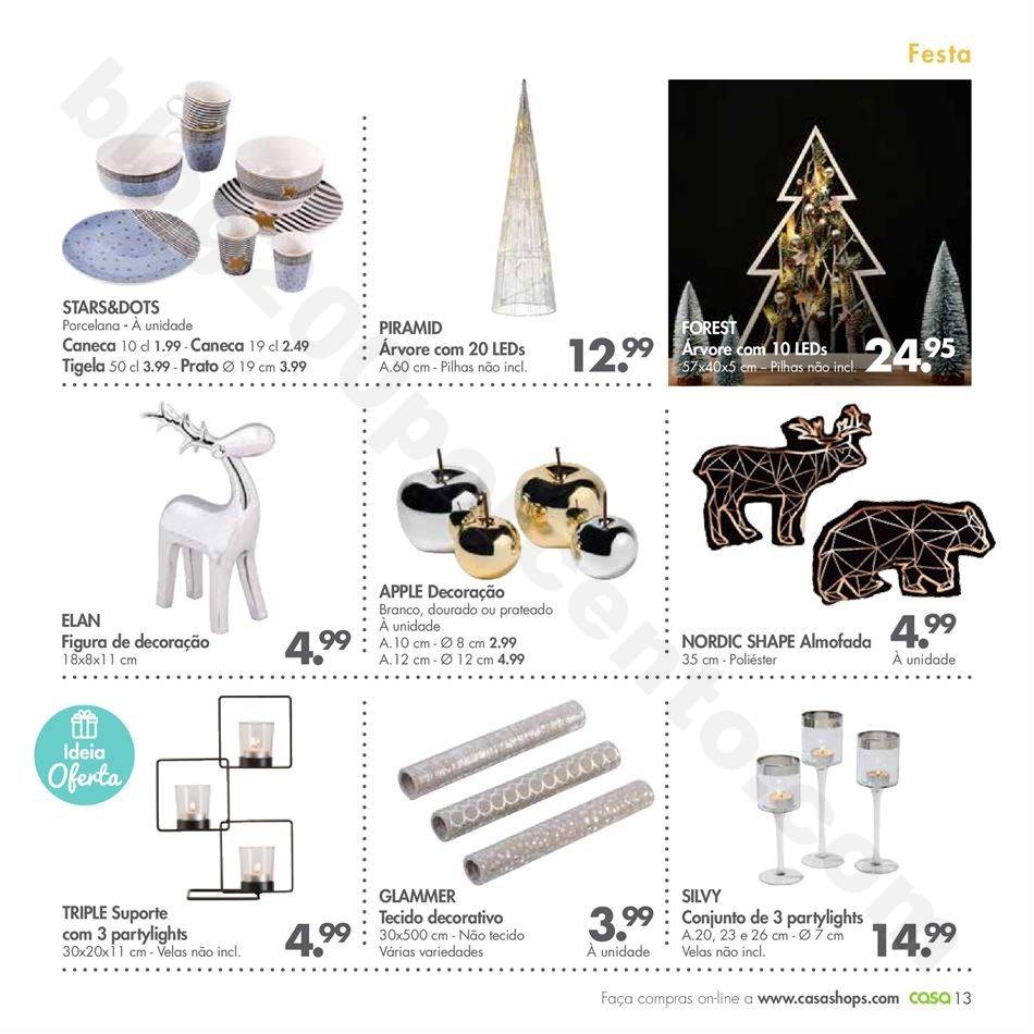 Antevisão Folheto CASA Natal promoções de 30 ou