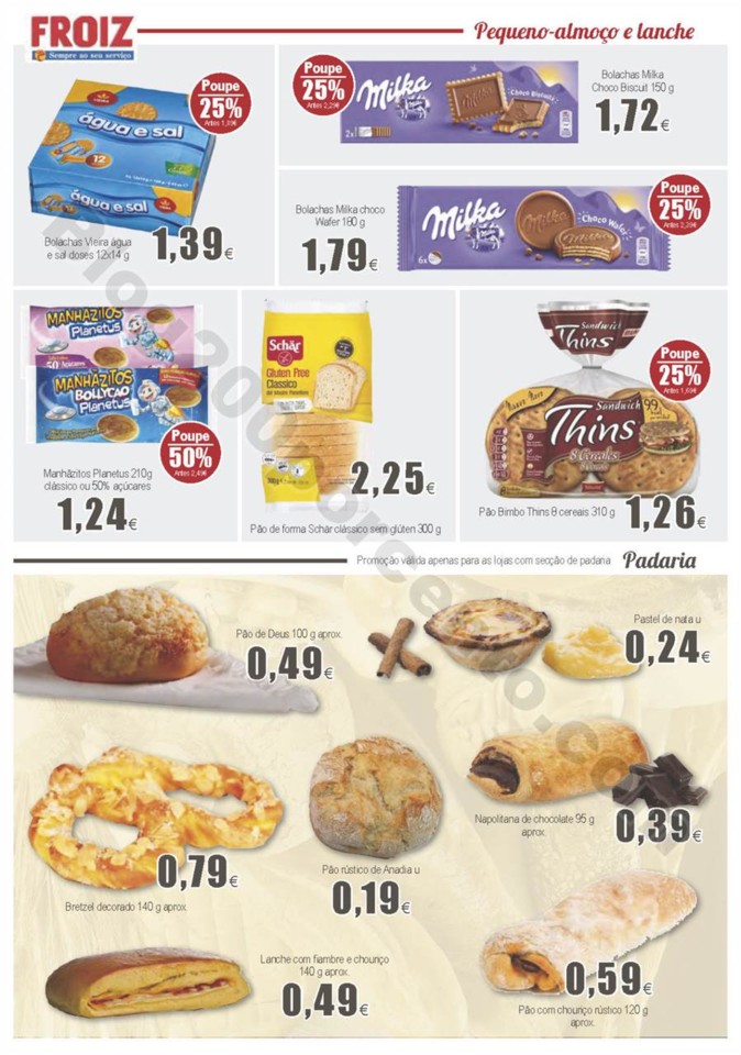 Antevisão Folheto Froiz promoções de 5 a 25 abr