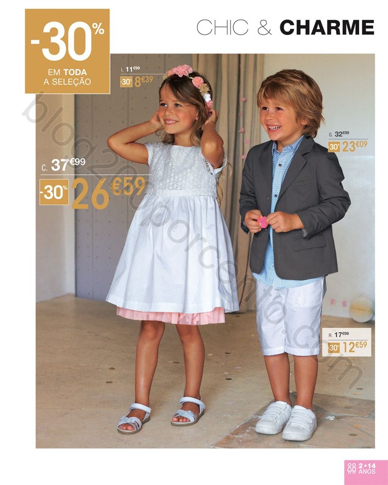 Antevisão Folheto VERTBAUDET Especial Cerimónias