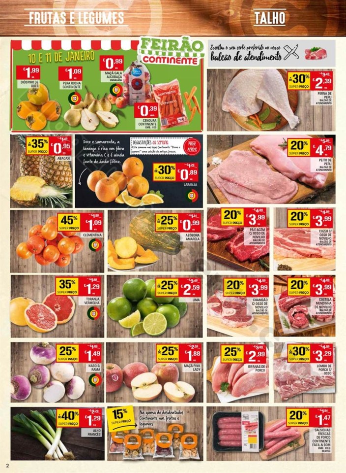 Antevisão Folheto CONTINENTE Madeira de 10 a 16 j