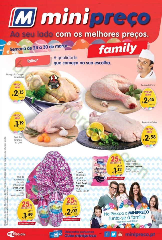 Antevisão Folheto MINIPREÇO Family de 24 a 30 ma