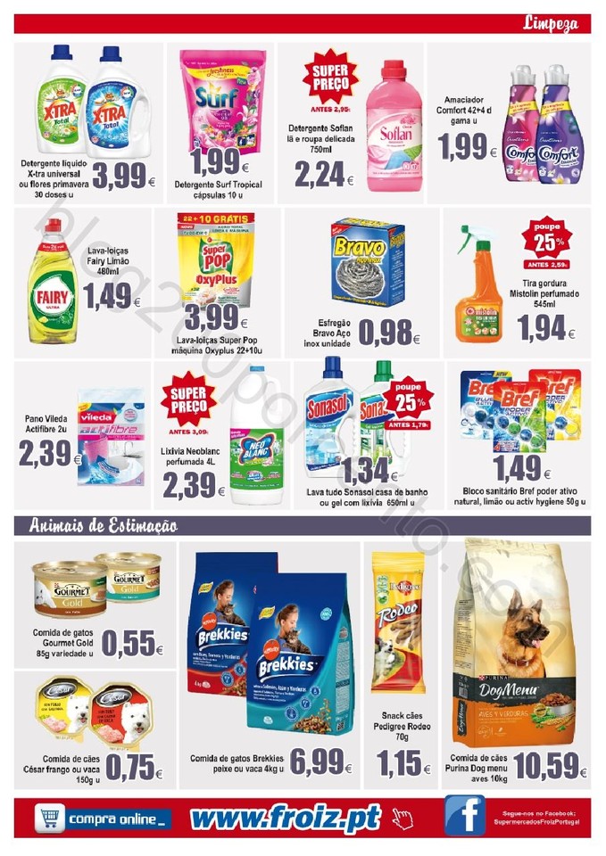 Novo Folheto FROIZ Promoções até 16 fevereiro p