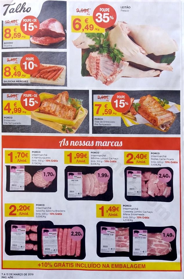antevisao folheto intermarche promocoes de 7 a 13 