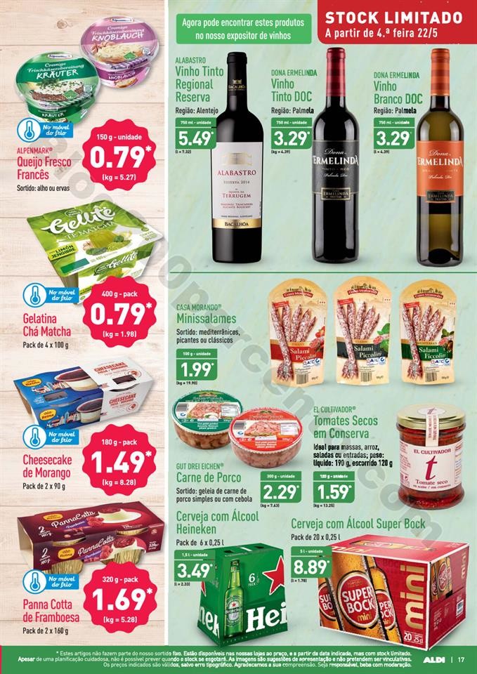 Antevisão Folheto ALDI Promoções a partir de 22
