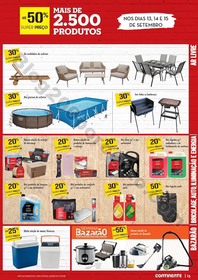 Antevisão Folheto CONTINENTE Red Weekend Promoç