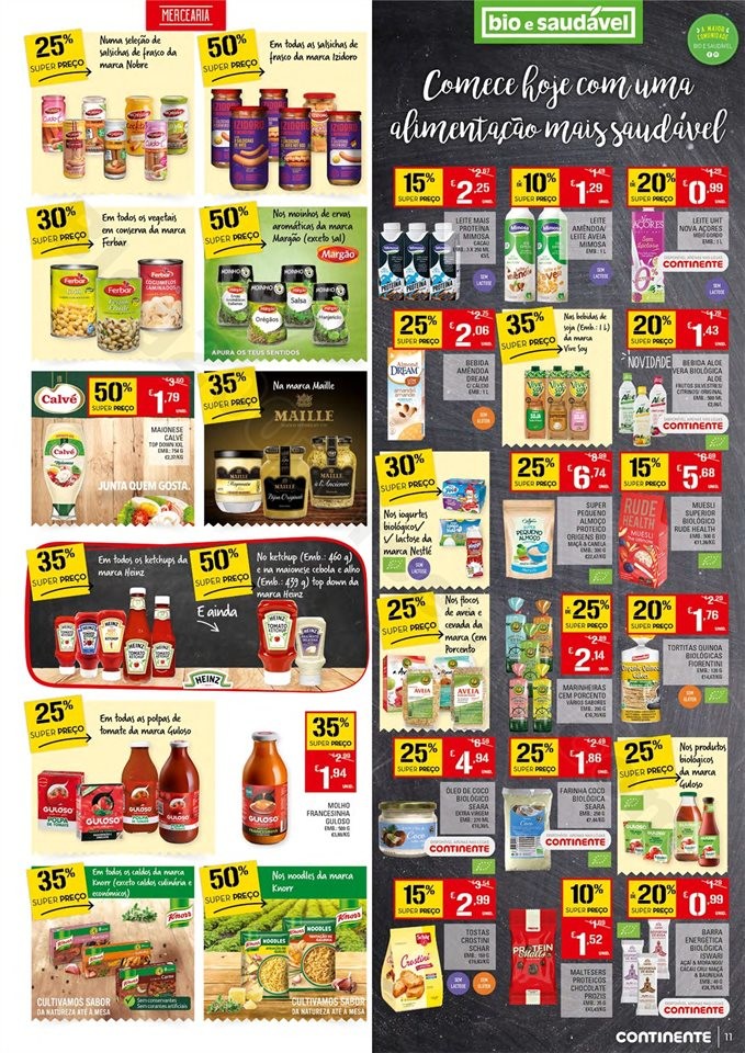 Antevisão Folheto CONTINENTE Promoções de 19 a 