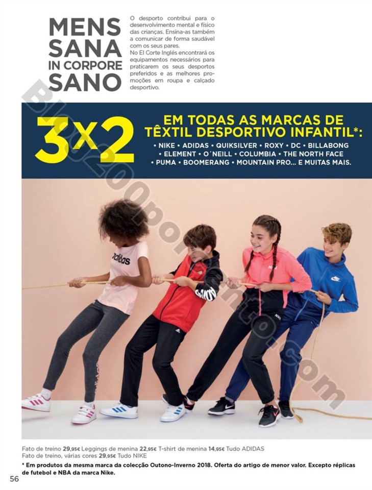 Antevisão folheto EL CORTE INGLÉS Promoções de