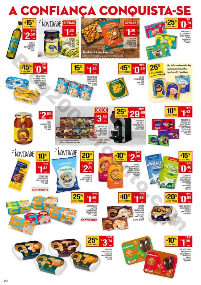 Antevisão Folheto CONTINENTE Promoções de 4 a 1