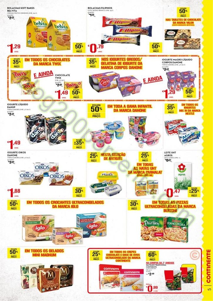 Antevisão Folheto CONTINENTE - MODELO Madeira de 