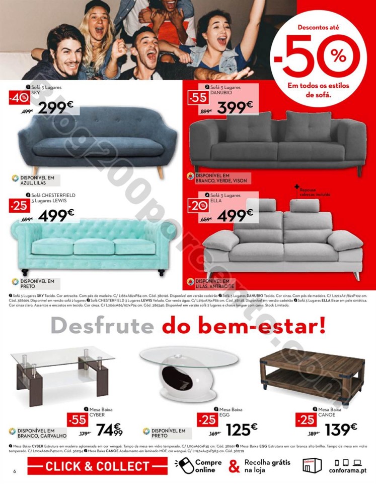 Antevisão Folheto CONFORAMA Mundial promoções d