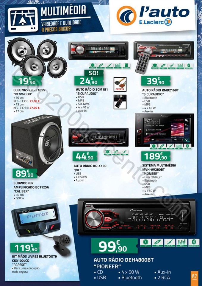 Antevisão Folheto E-LECLERC Promoções de 2 nove