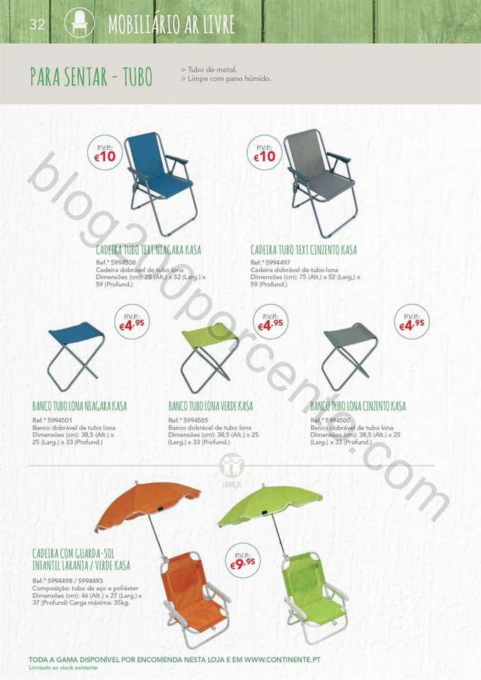 Novo Folheto CONTINENTE Ar Livre até 15 agosto p3
