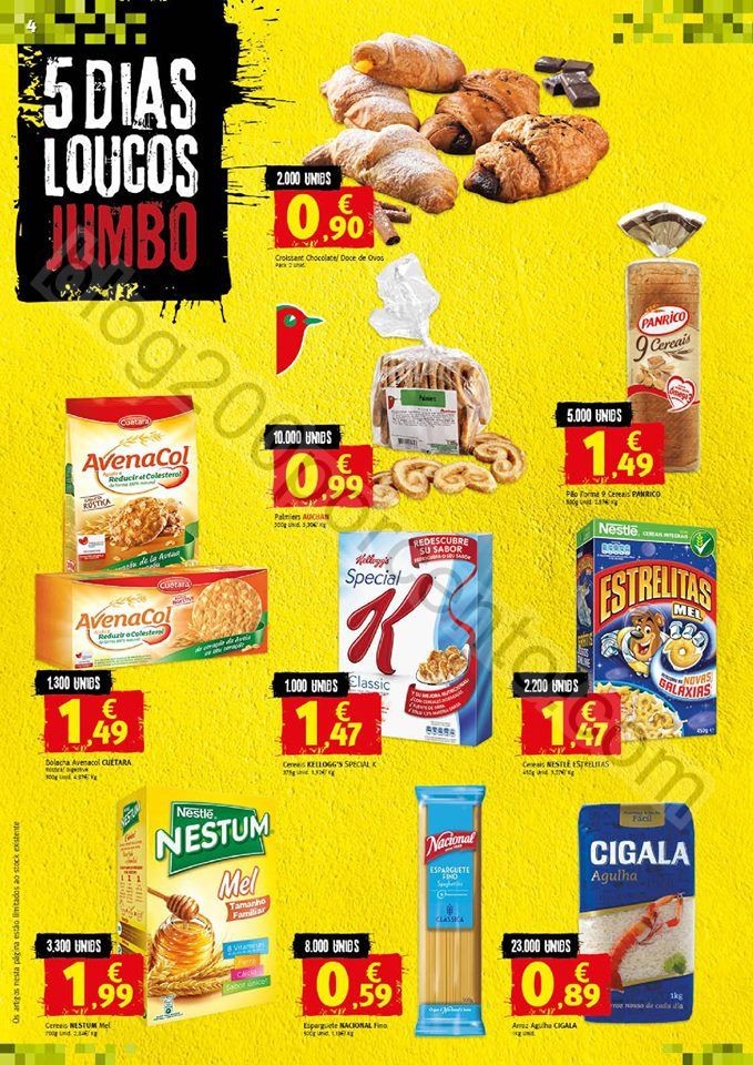 Antevisão Folheto JUMBO 5 dias Loucos promoções