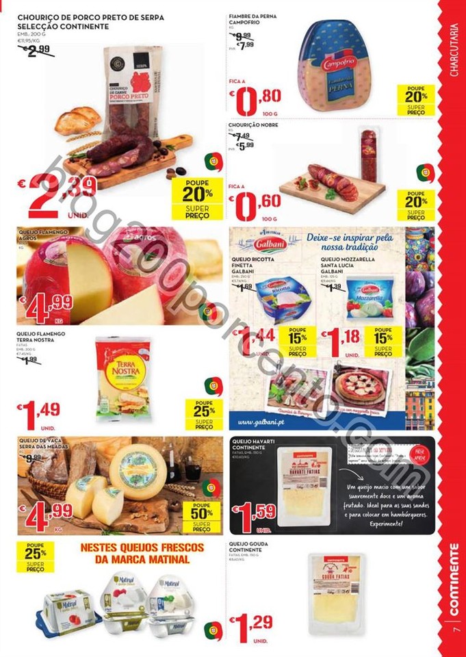 Antevisão Folheto CONTINENTE - MODELO Madeira de 