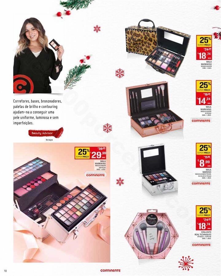 Natal em beleza CONTINENTE 29 outubro a 15 novembr