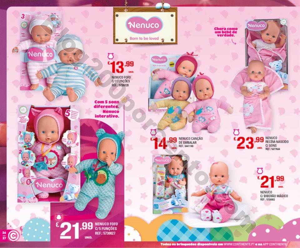 catálogo brinquedos continente 13 novembro a 9 de